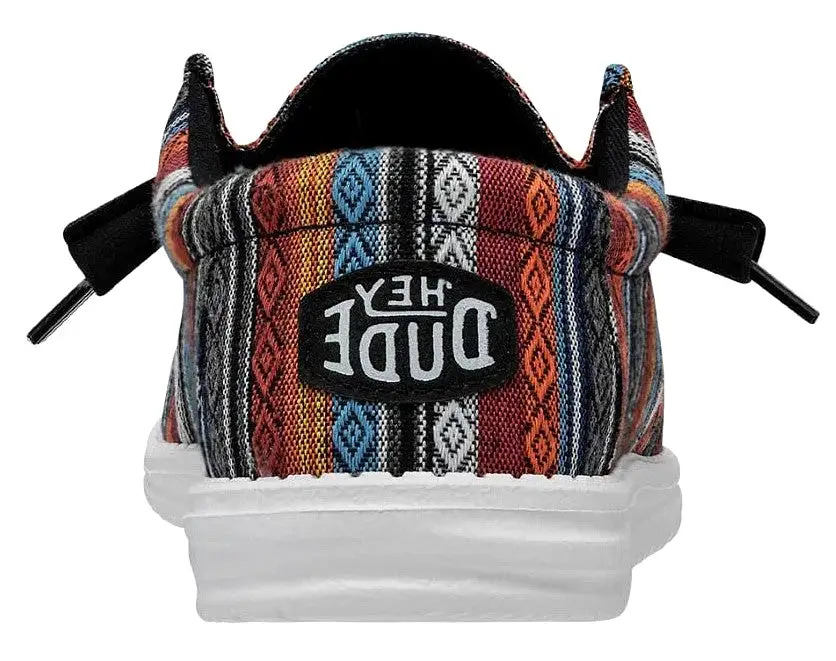 Hey Dude Wally Serape Mens Slip On Casual Shoe