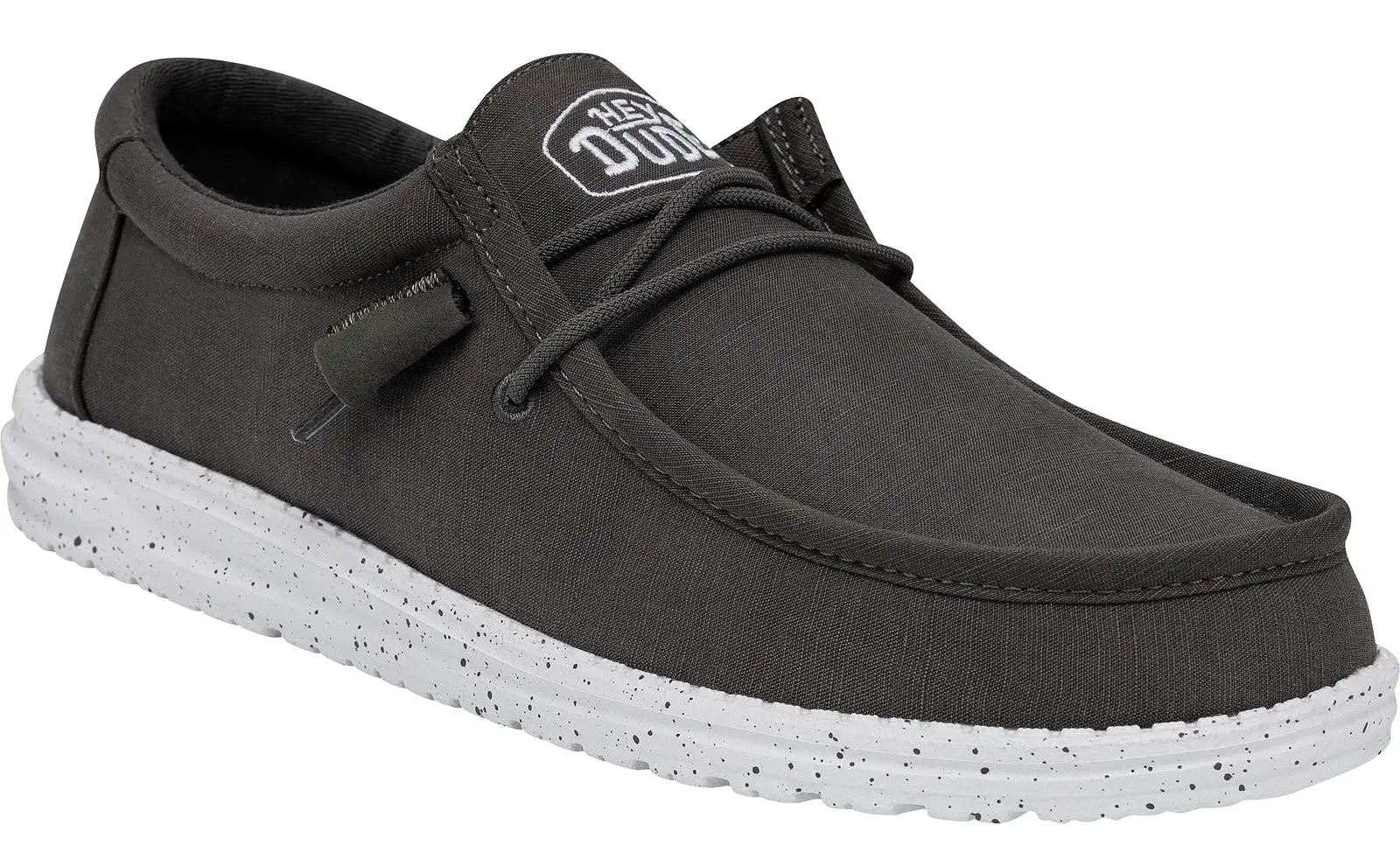 Hey Dude Wally Slub 40009 Mens Canvas Shoe