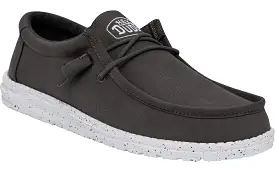 Hey Dude Wally Slub 40009 Mens Canvas Shoe