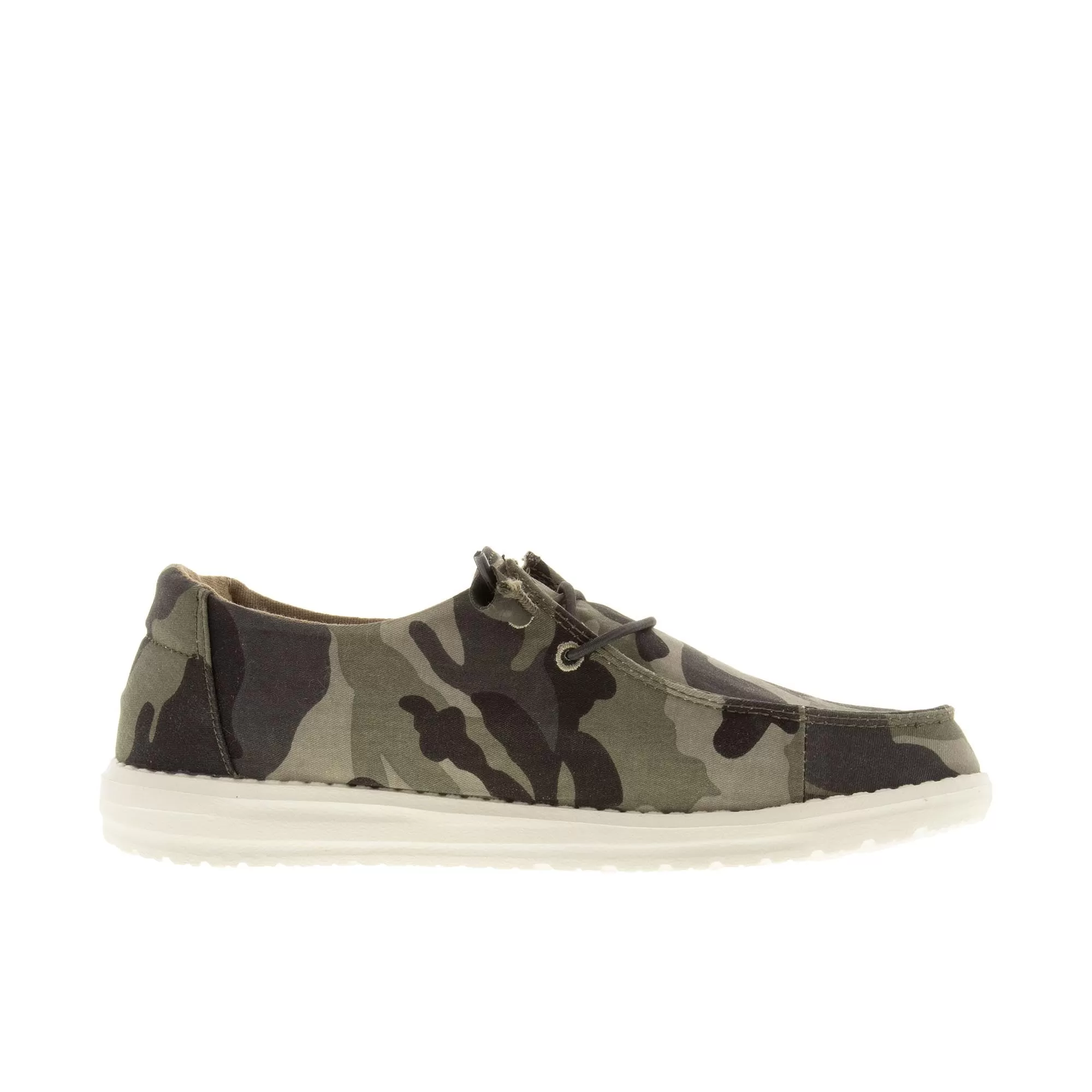 Hey Dude Womens Wendy Canvas Camo