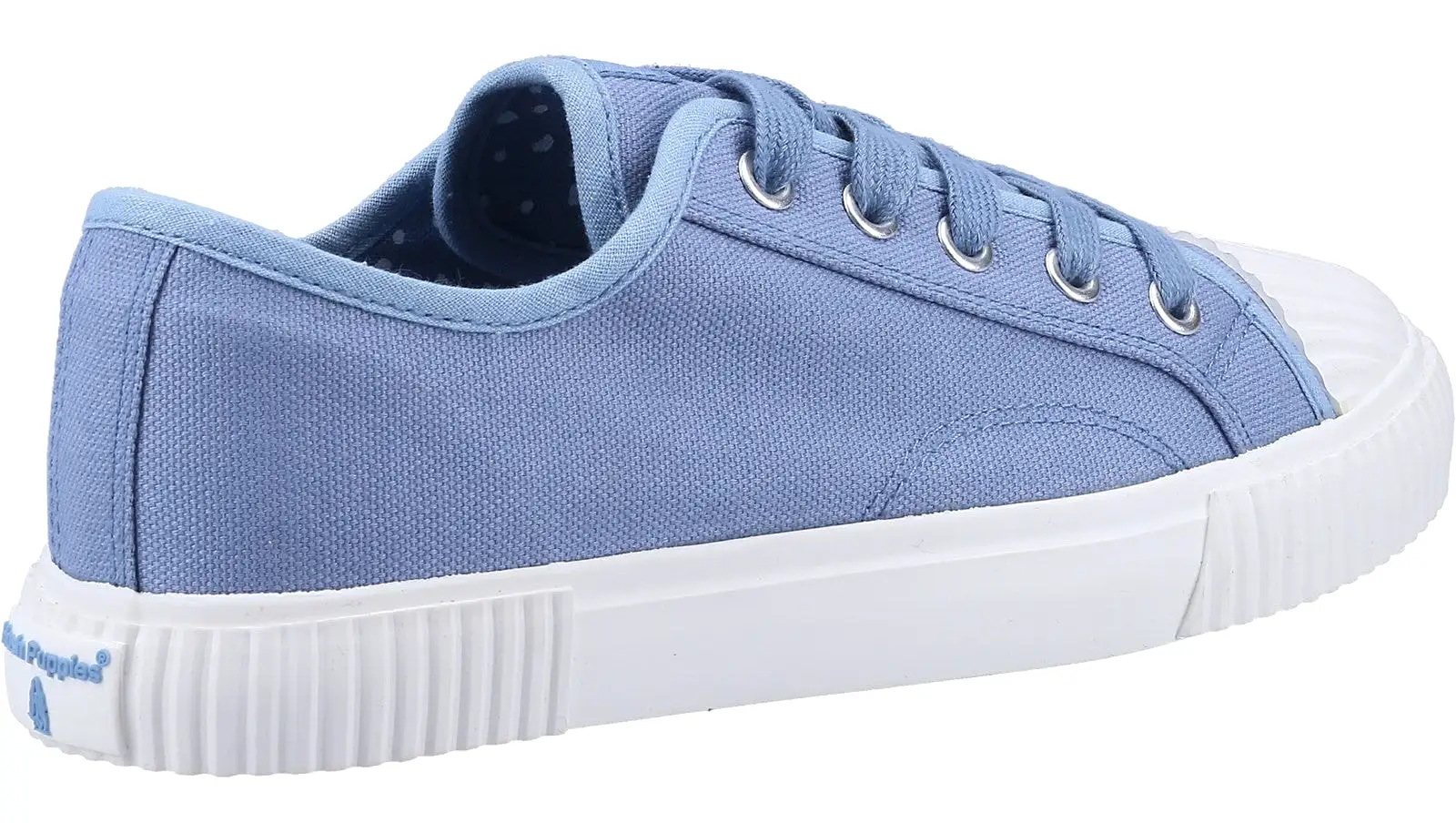 Hush Puppies Brooke Womens Lace Up Canvas Trainer