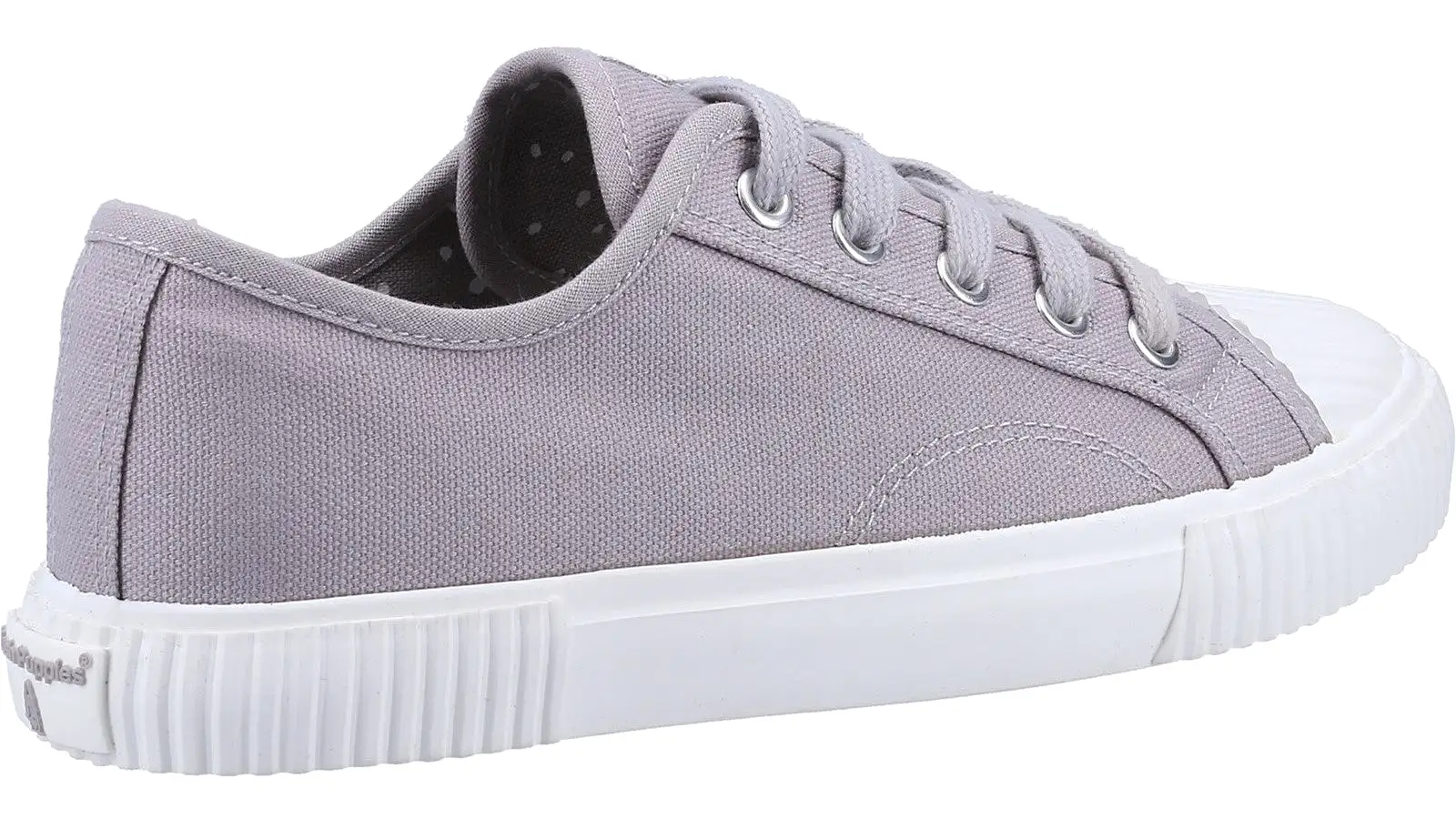 Hush Puppies Brooke Womens Lace Up Canvas Trainer