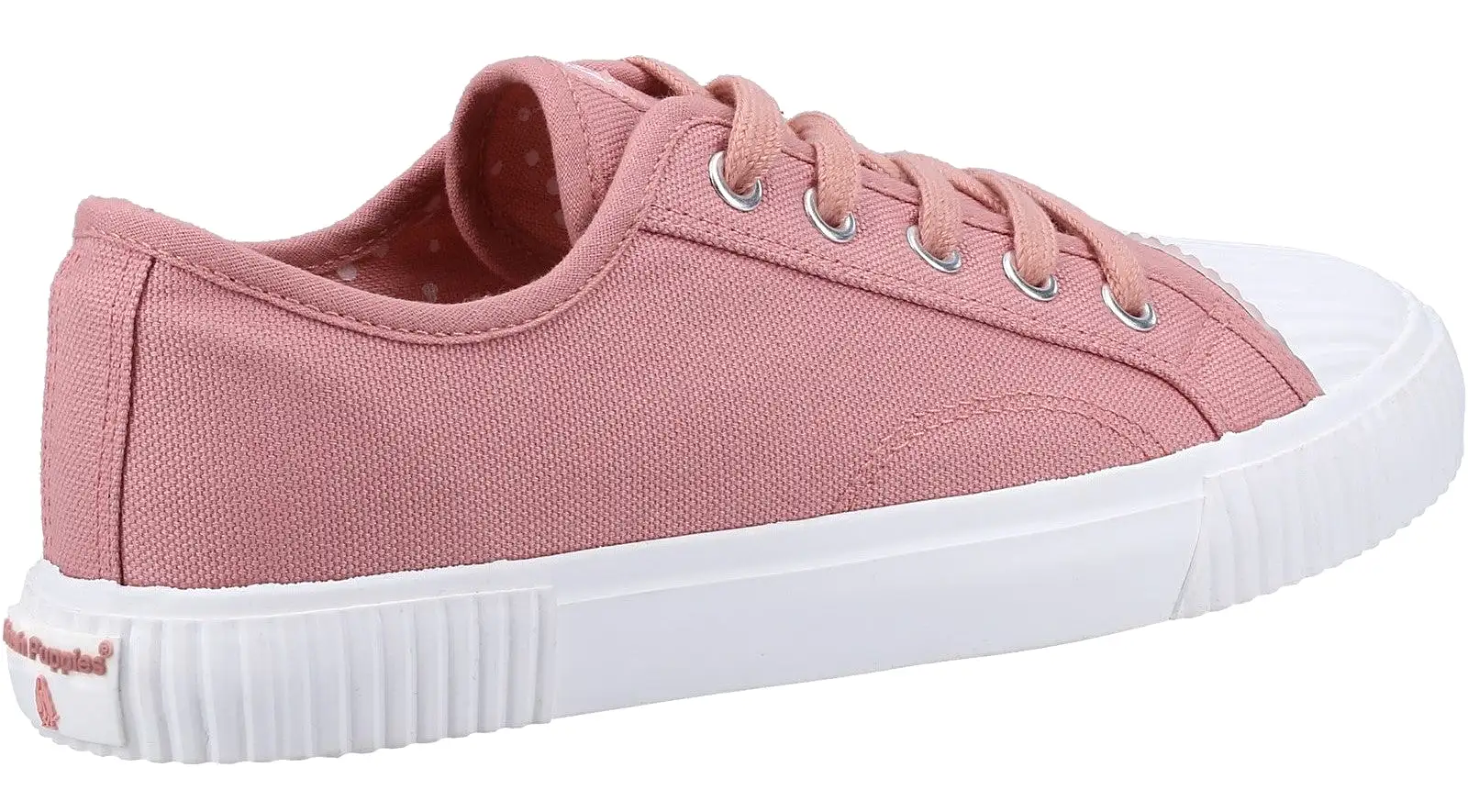 Hush Puppies Brooke Womens Lace Up Canvas Trainer