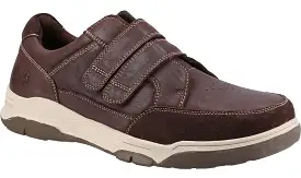 Hush Puppies Fabian Double Strap Mens Leather Casual Shoe