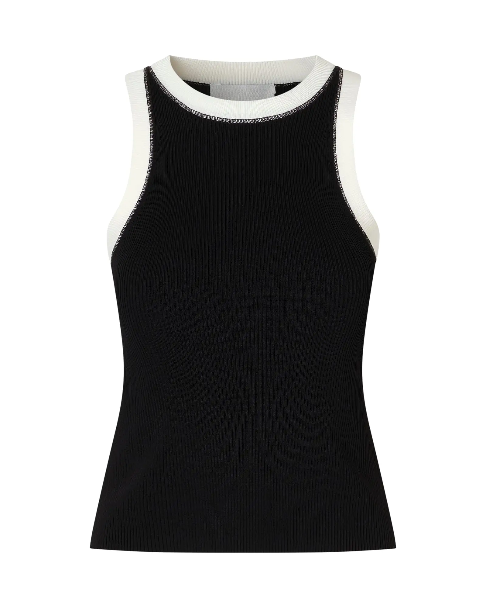 IRIS KNIT TANK - BLACK