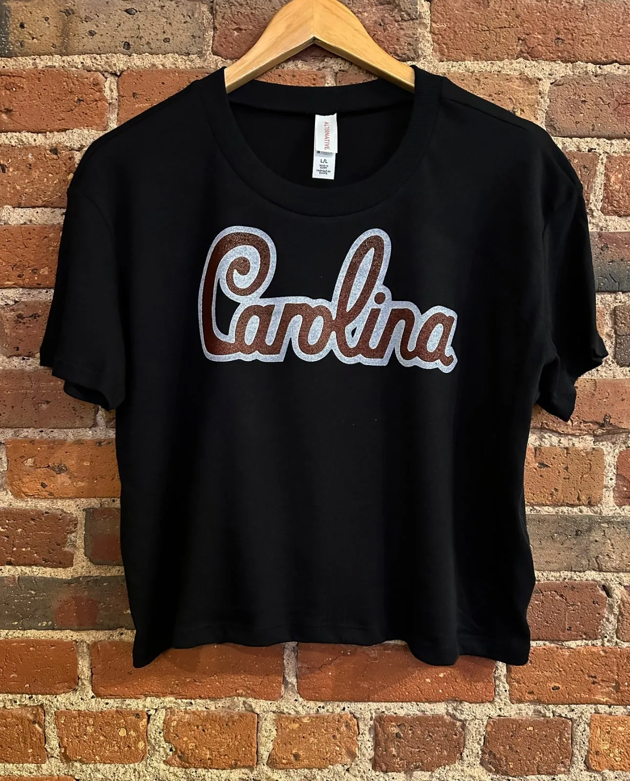 Ladies Carolina Gamecocks Crop Top