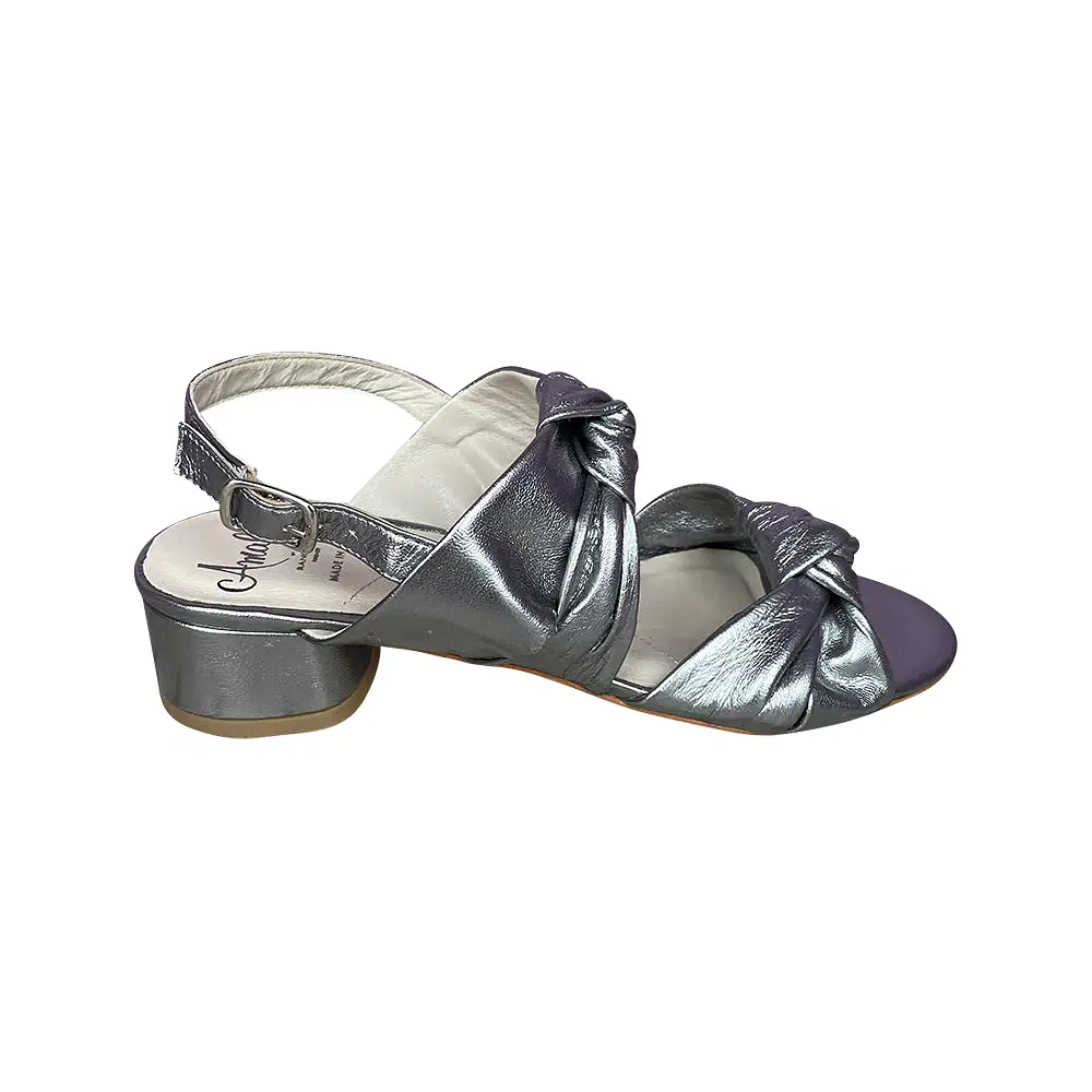 Melany-Metallic Silver