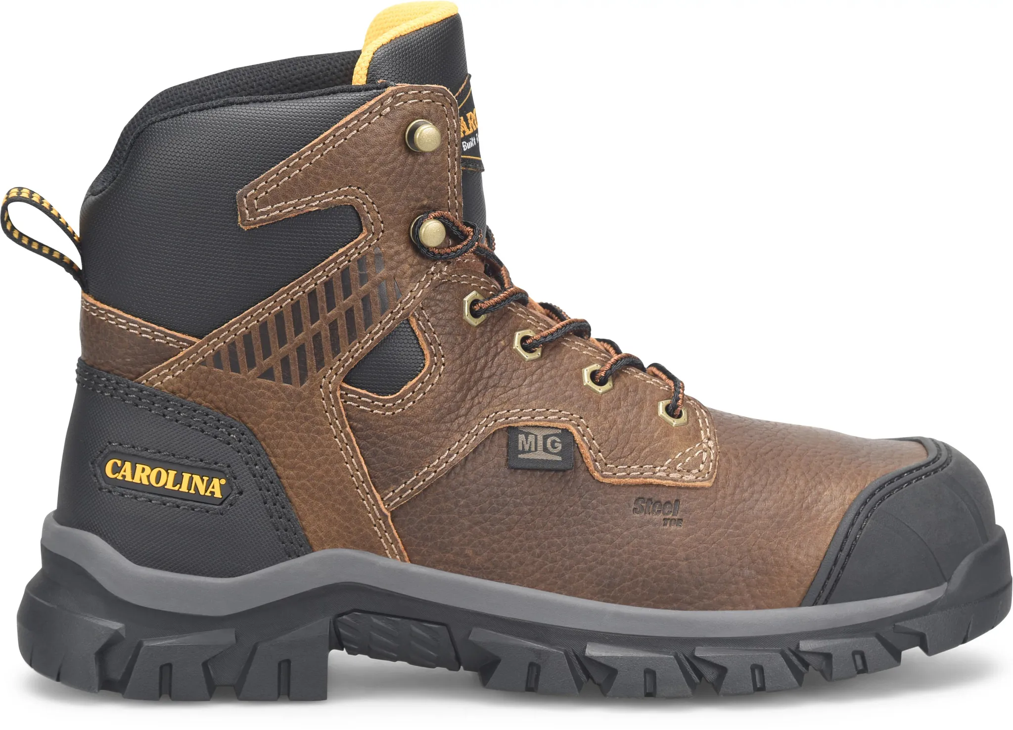 Men's Carolina Shoe Falcon - 6” Steel Toe Internal Met Guard Work Boot