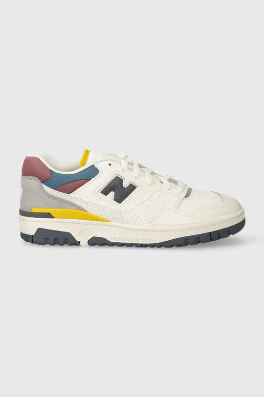 New Balance leather sneakers 550 white color BB550PGB