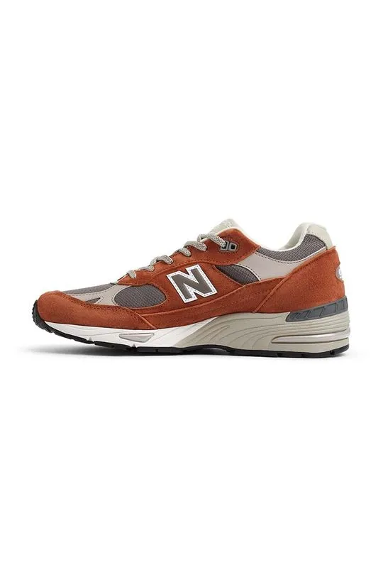 New Balance sneakers M991PTY Made in UK brown color