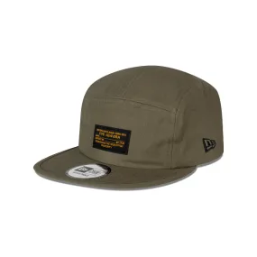 New Era Vintage Herringbone Camper 5PANNEL Strapback Olivo