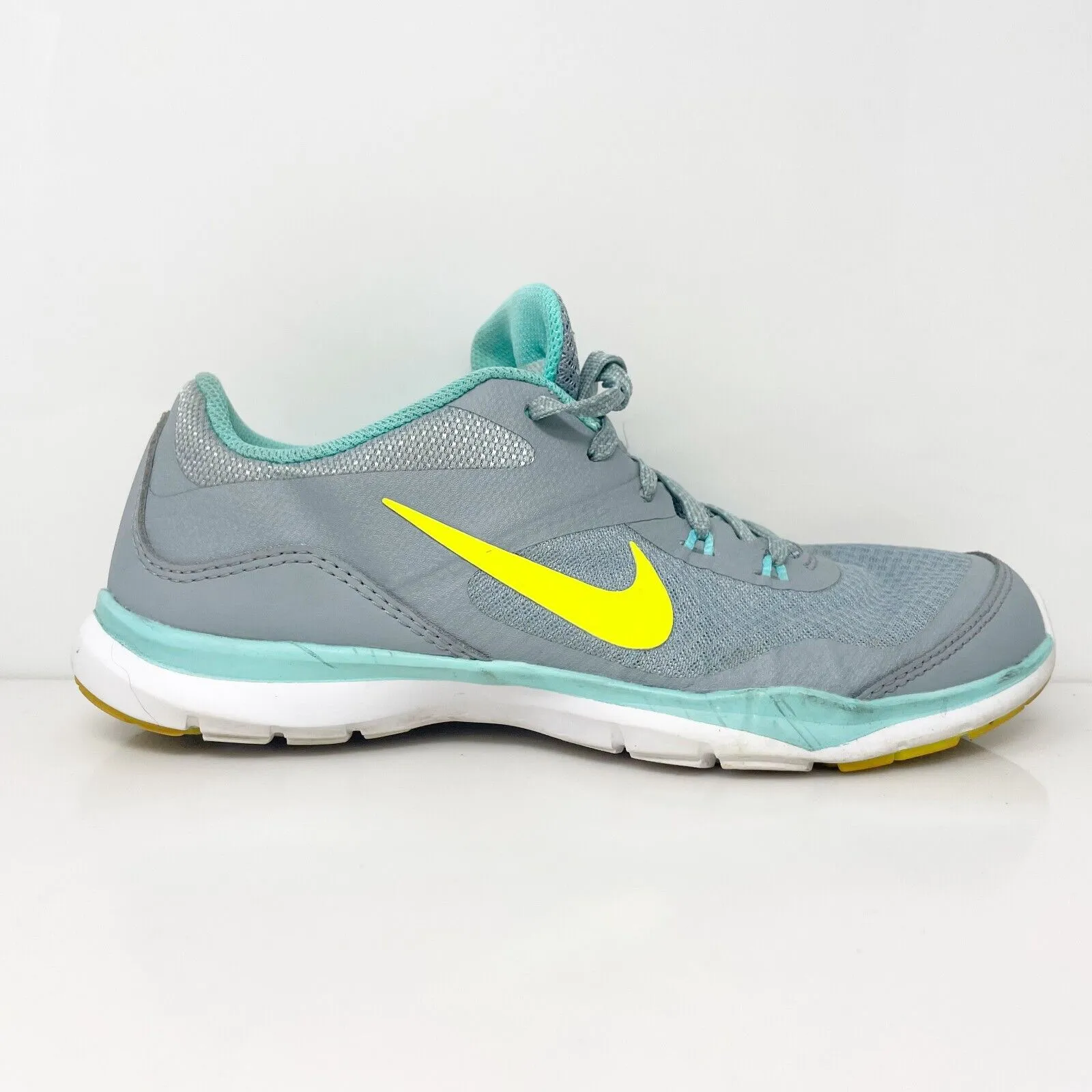 Nike Womens Flex Trainer 5 724858-004 Gray Running Shoes Sneakers Size 6.5