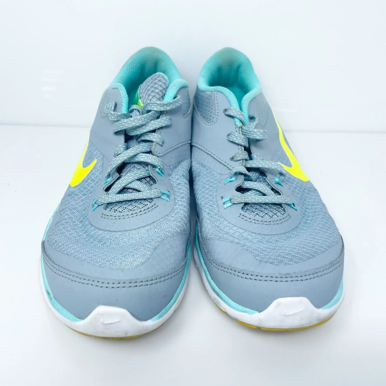 Nike Womens Flex Trainer 5 724858-004 Gray Running Shoes Sneakers Size 6.5