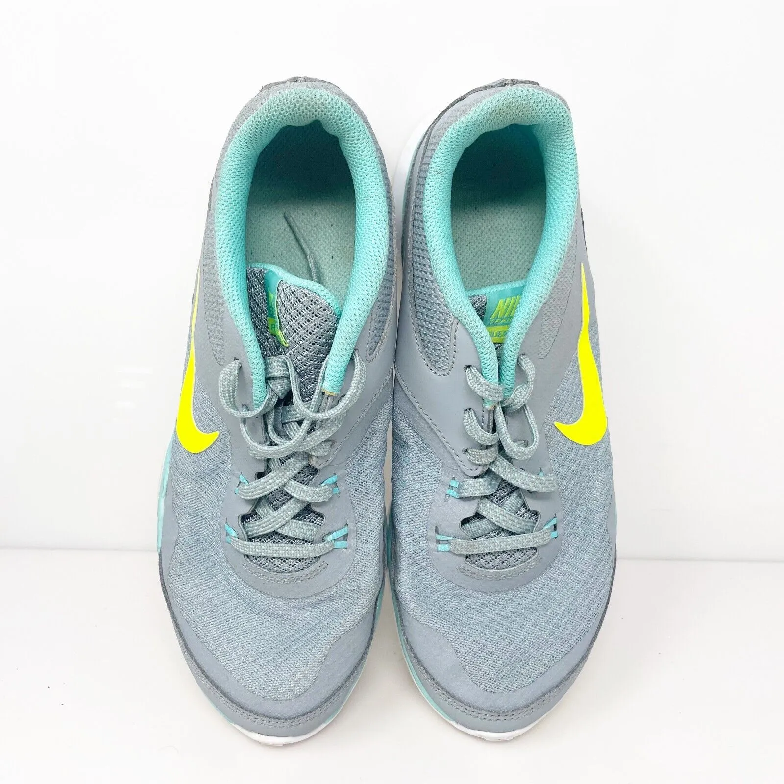 Nike Womens Flex Trainer 5 724858-004 Gray Running Shoes Sneakers Size 6.5