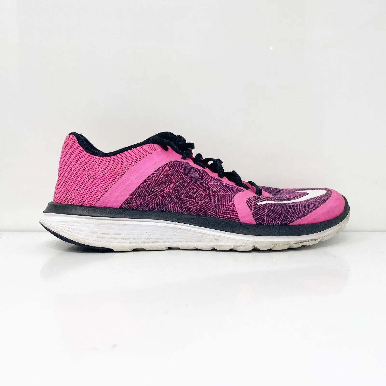 Nike Womens FS Lite Run 3 819167-601 Pink Running Shoes Sneakers Size 9