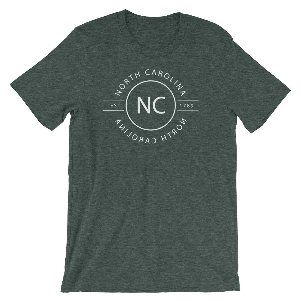 North Carolina - Short-Sleeve Unisex T-Shirt - Reflections