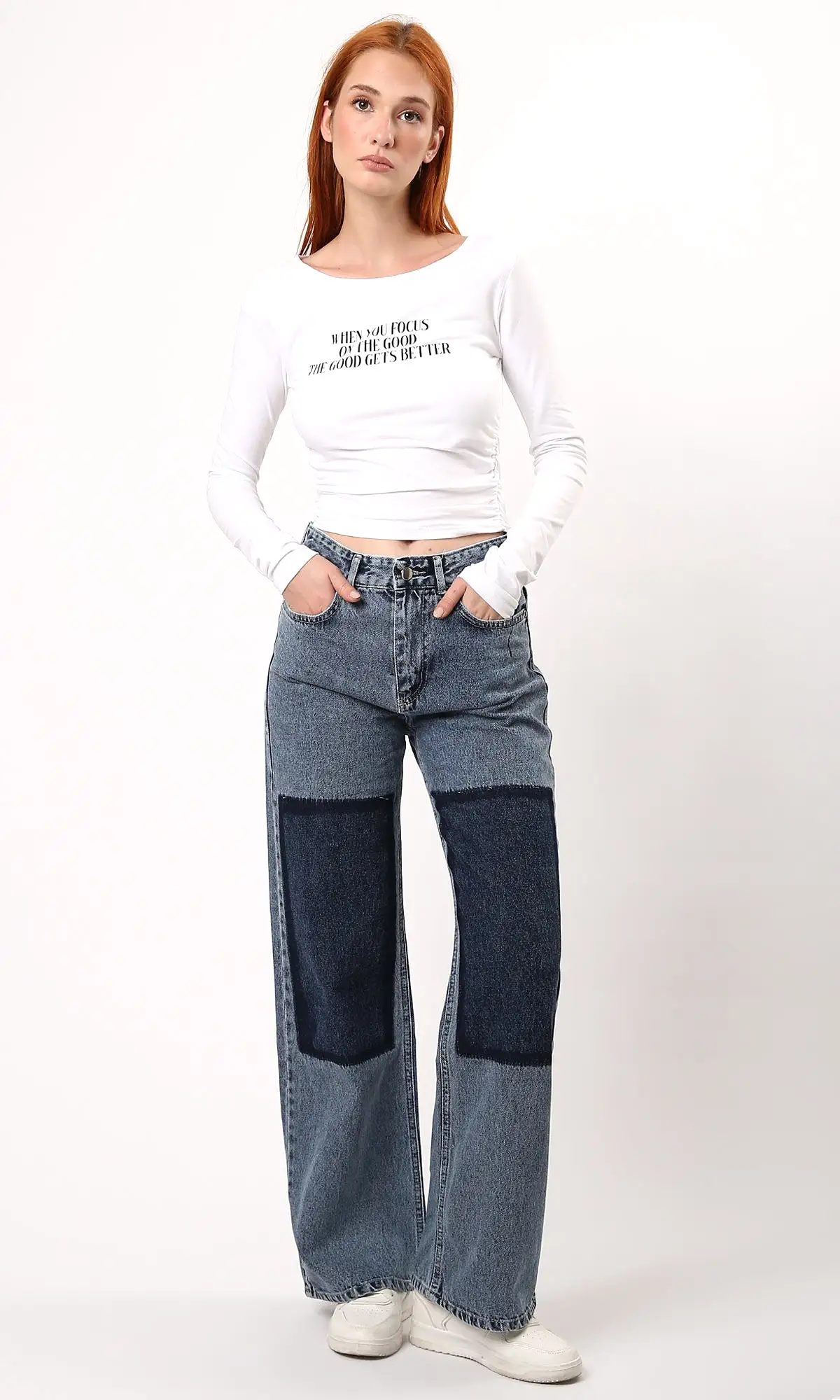 O189382 Women Trouser Jeans