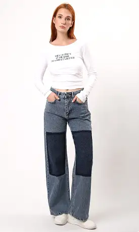 O189382 Women Trouser Jeans