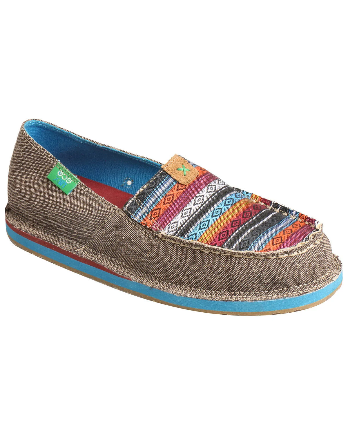 Product Name:  Twisted X Women's Serape Driving Moccasin Shoes - Moc Toe