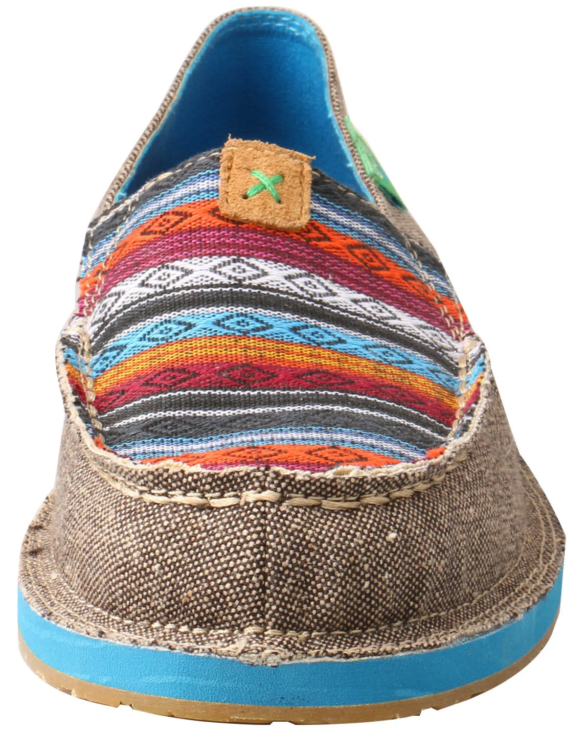 Product Name:  Twisted X Women's Serape Driving Moccasin Shoes - Moc Toe