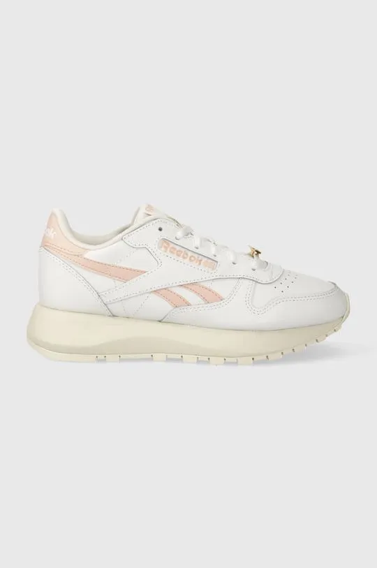 Reebok leather sneakers white color