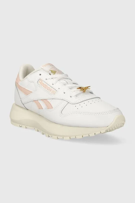 Reebok leather sneakers white color