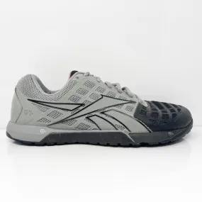 Reebok Mens Crossfit Nano 3.0 V53238 Gray Running Shoes Sneakers Size 8