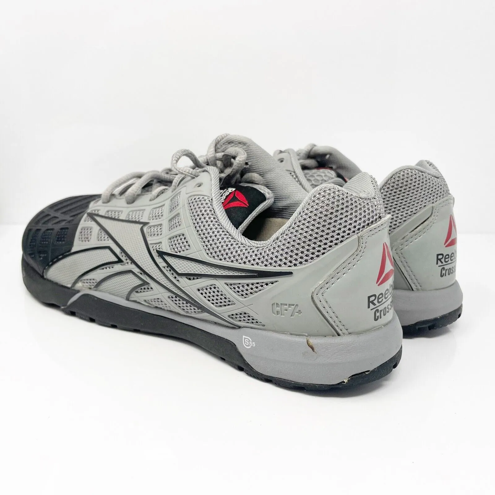 Reebok Mens Crossfit Nano 3.0 V53238 Gray Running Shoes Sneakers Size 8