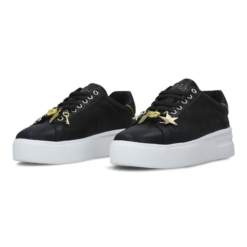 Replay PE24 Sneakers Platform con Ciondoli Black/White Woman