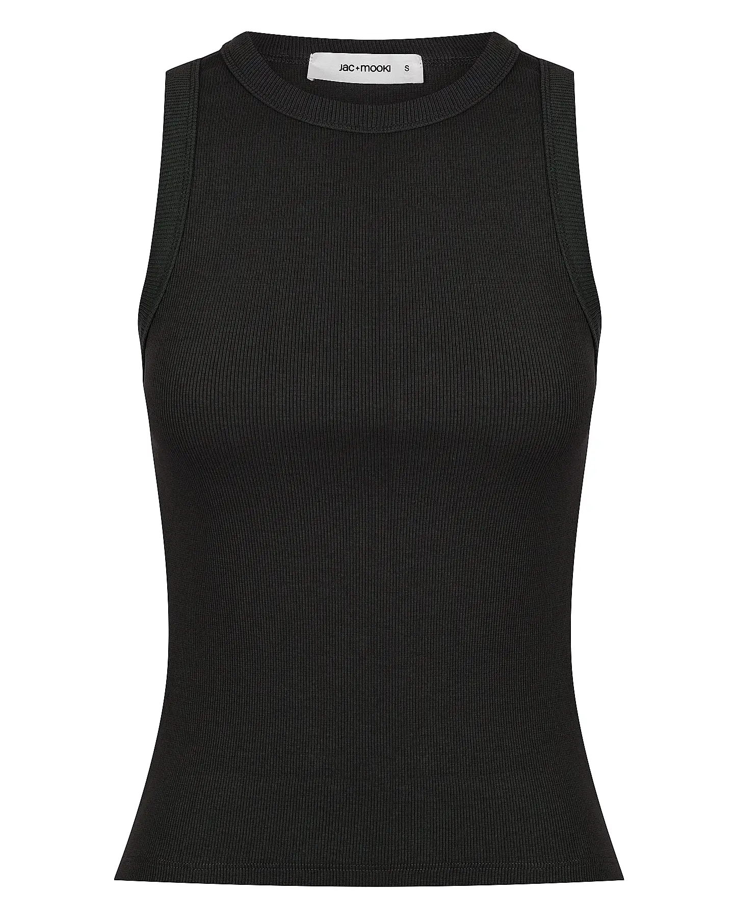 RIB TANK - JET BLACK