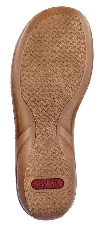 Rieker 608P9 Womens Slip On Sandal