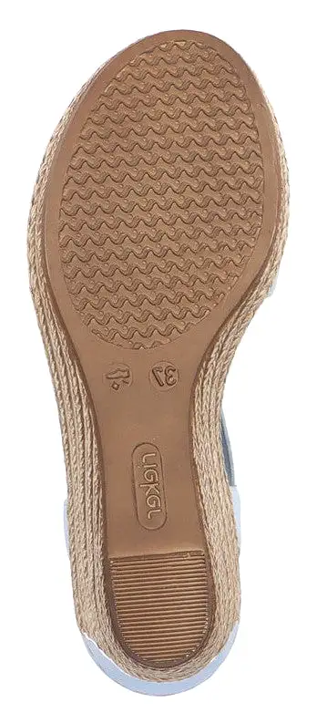 Rieker 624H6-10 Womens Slip On Sandals