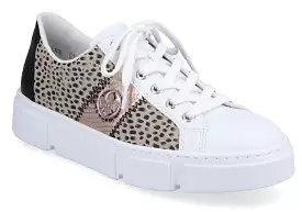 Rieker N5910-90 Womens Lace Up Casual Trainer