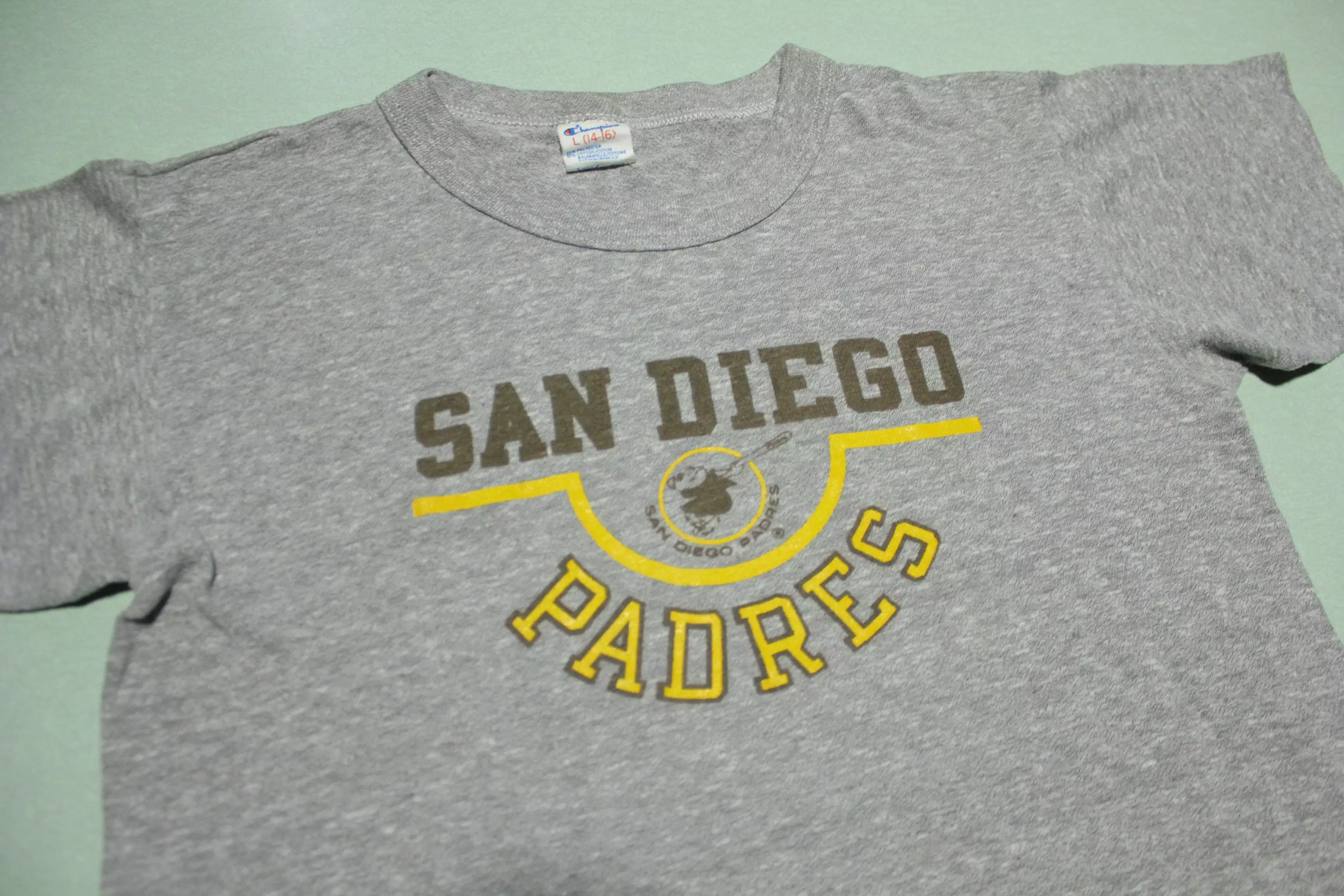 San Diego Padres Vintage 80's Champion Rochester Tag T-Shirt