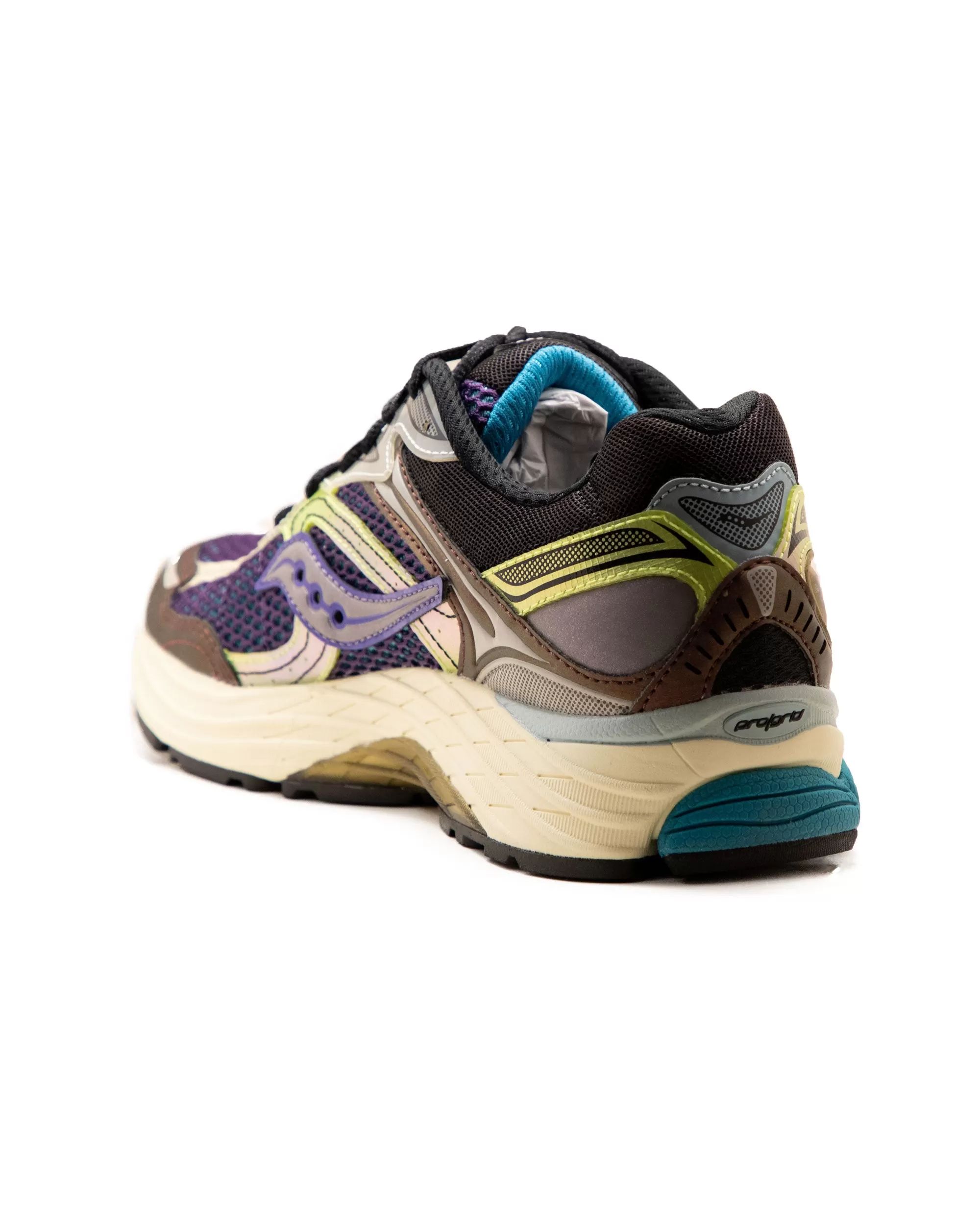 Saucony Original Progrid Omni 9 Purple Yellow