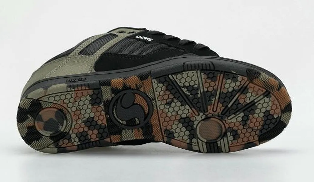 shoes DVS Enduro 125 - Black/Olive/Camo/Leather - men´s