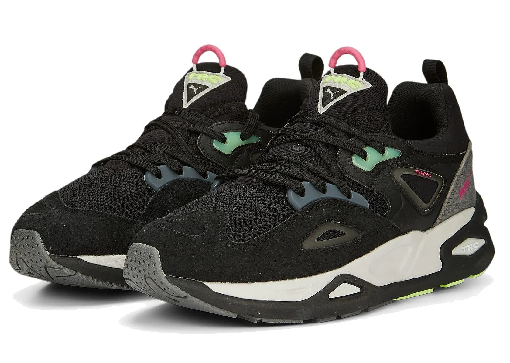 shoes Puma TRC Blaze - Puma Black/Fast Yellow - men´s