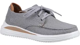 Skechers 204471 Proven Forenzo Mens Lace Up Canvas Shoe