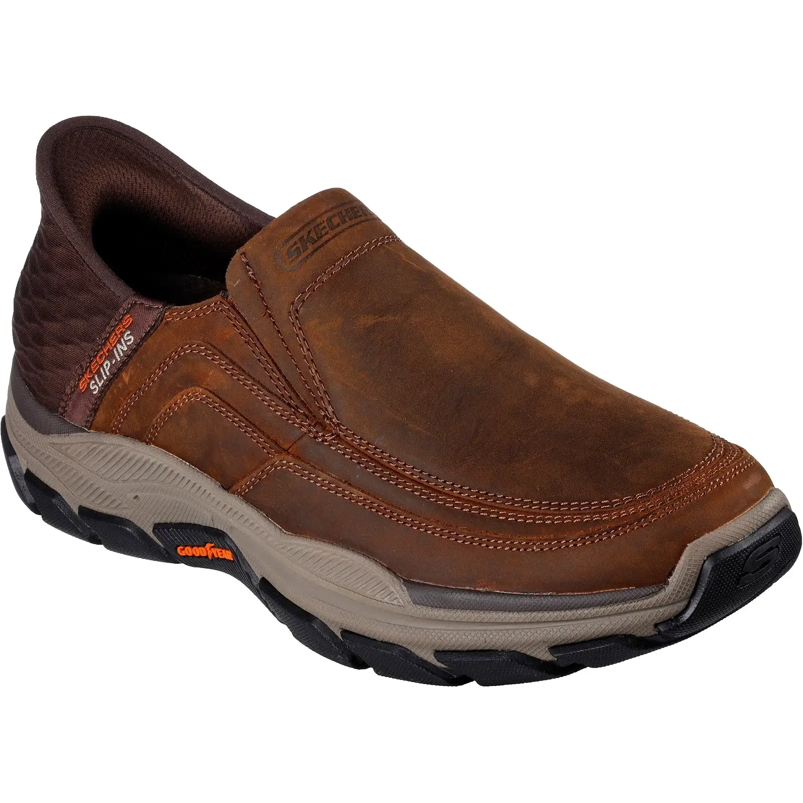 Skechers Slip-Ins 204810 Respected Elgin Mens Leather Shoe