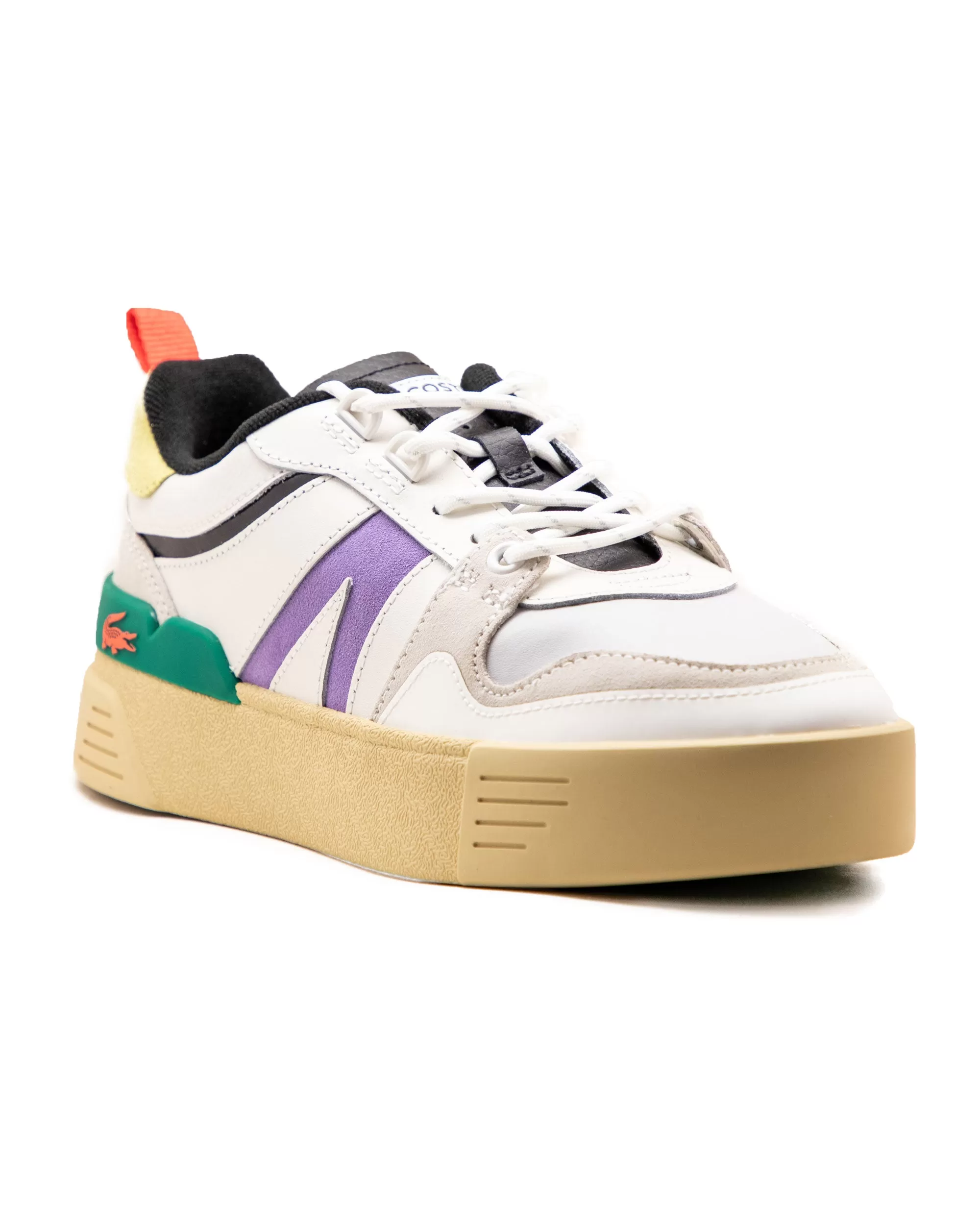 Sneakers Lacoste L002 222 SFA Bianco Viola