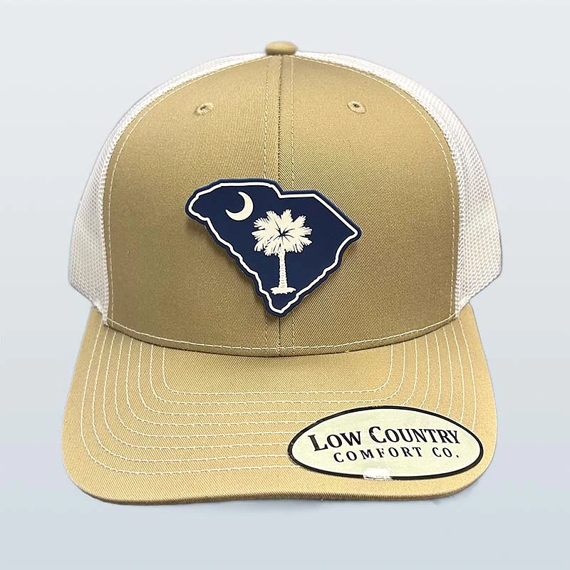 South Carolina Patch Trucker in Khaki