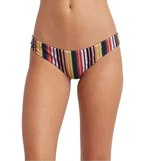 swimsuit RVCA Talum Cheeky - Brunt Red - women´s