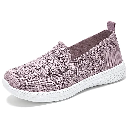 Tiosebon Women's Knit Breathable Walking Shoes