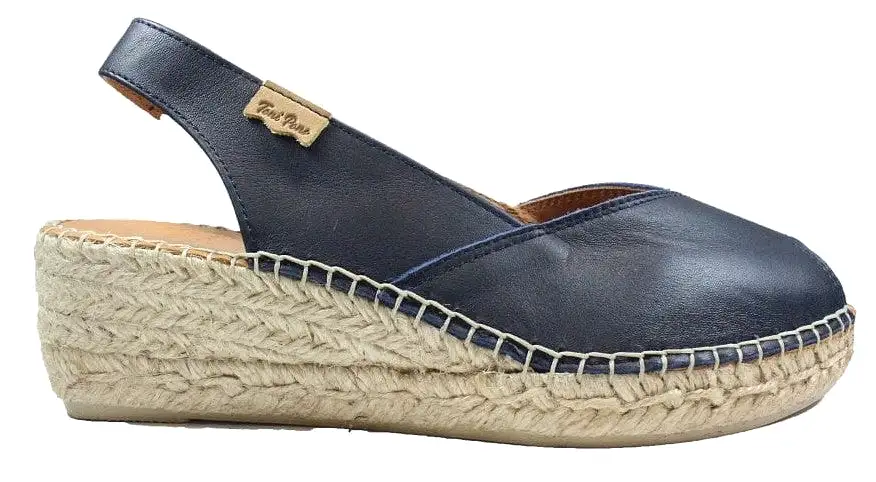 Toni Pons Bernia-P Womens Wedge Heeled Espadrille Sandal