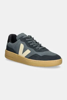 Veja suede sneakers V-90 navy blue color VD0303848B