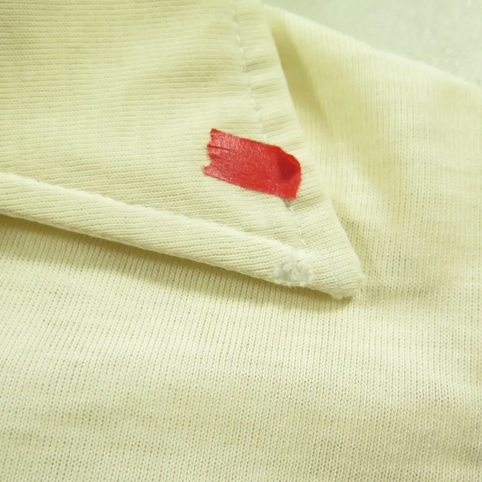 Vintage  70s Hang Ten Polo Shirt M Board Stripe Surf Skate by The Clothing Vault