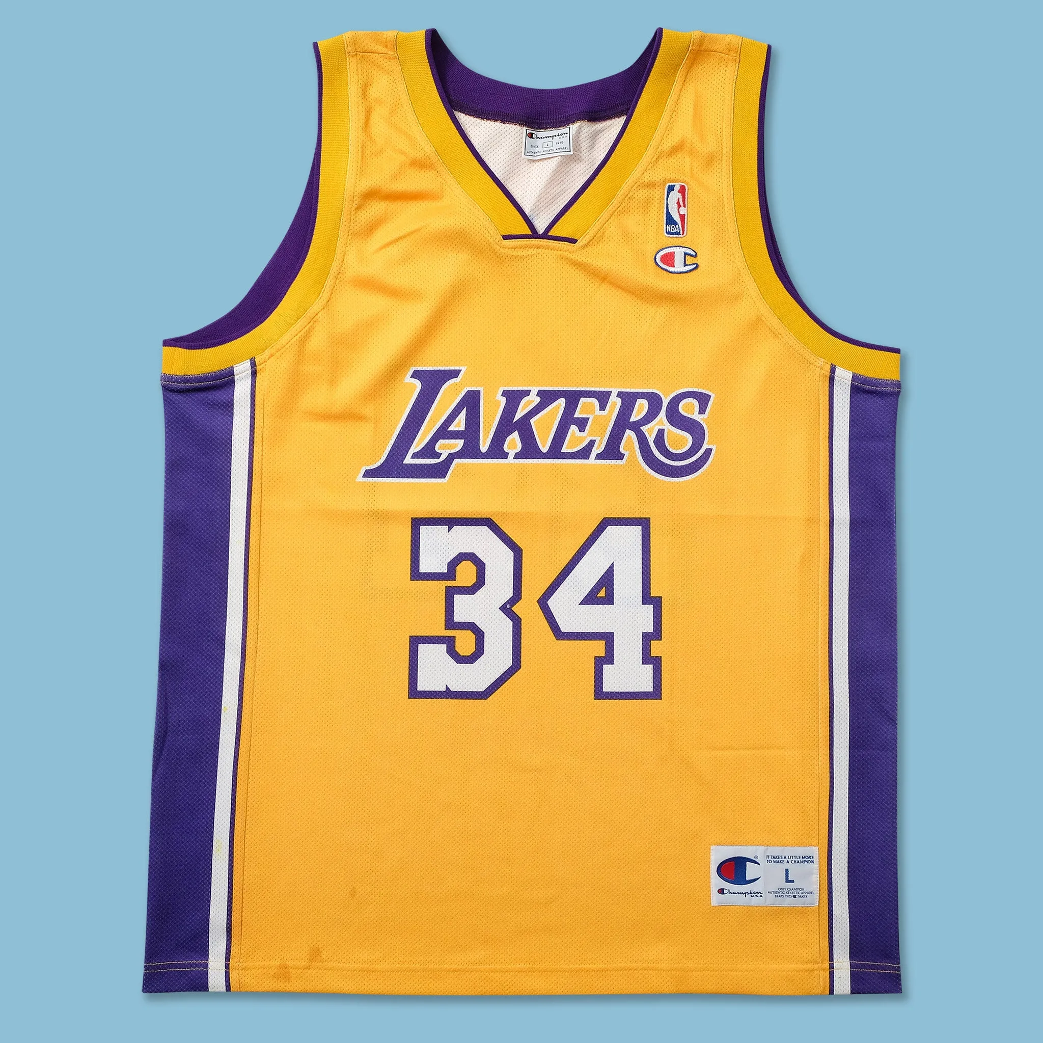 Vintage Champion Los Angeles Lakers Jersey Large