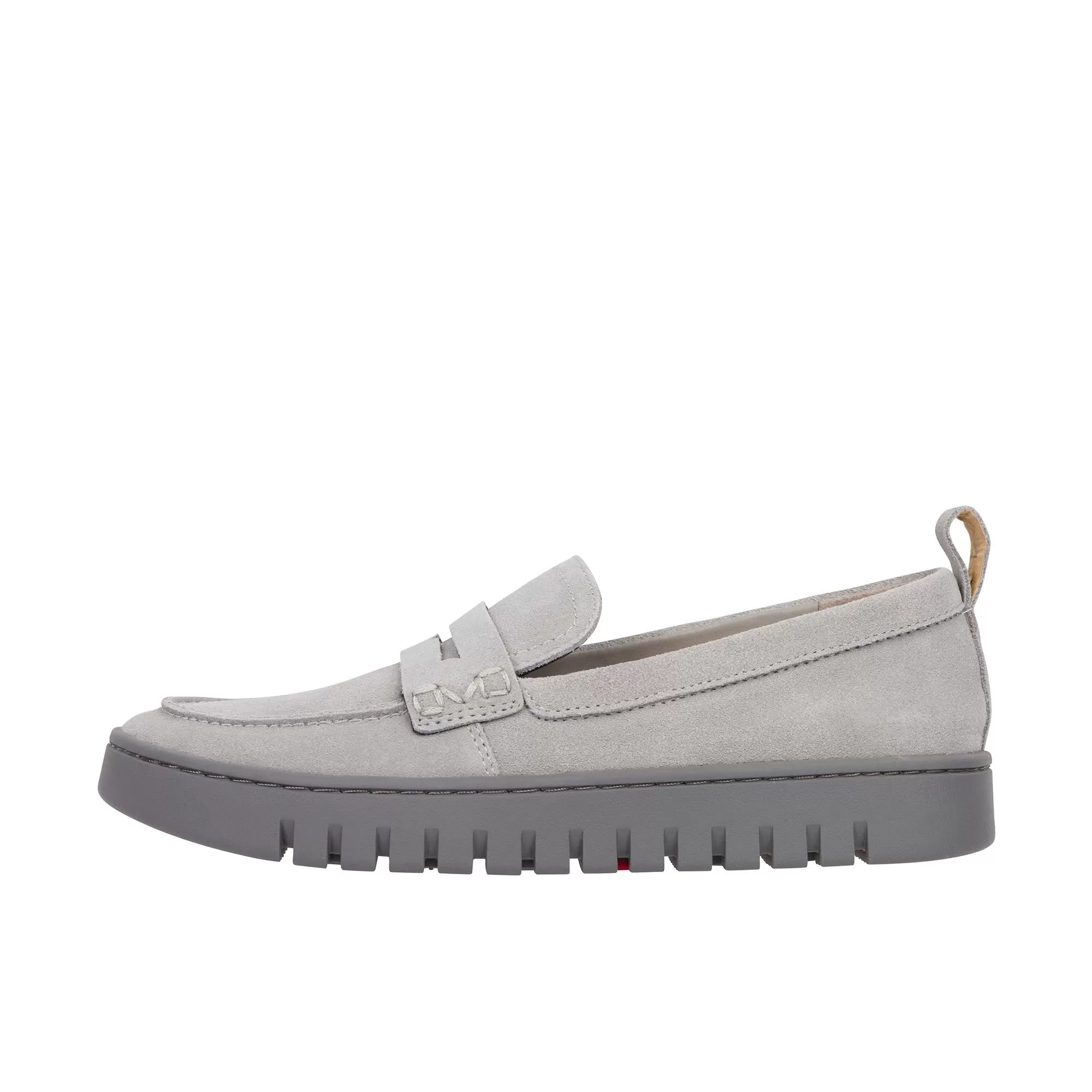 Vionic Womens Uptown Light Grey Suede