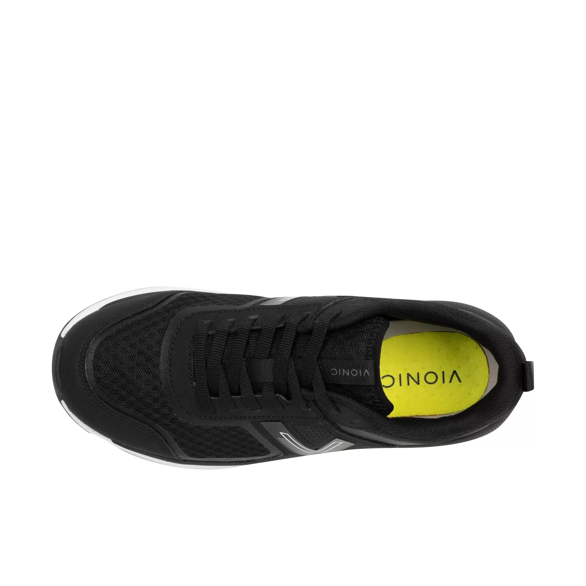 Vionic Womens Walk Strider Black Charcoal