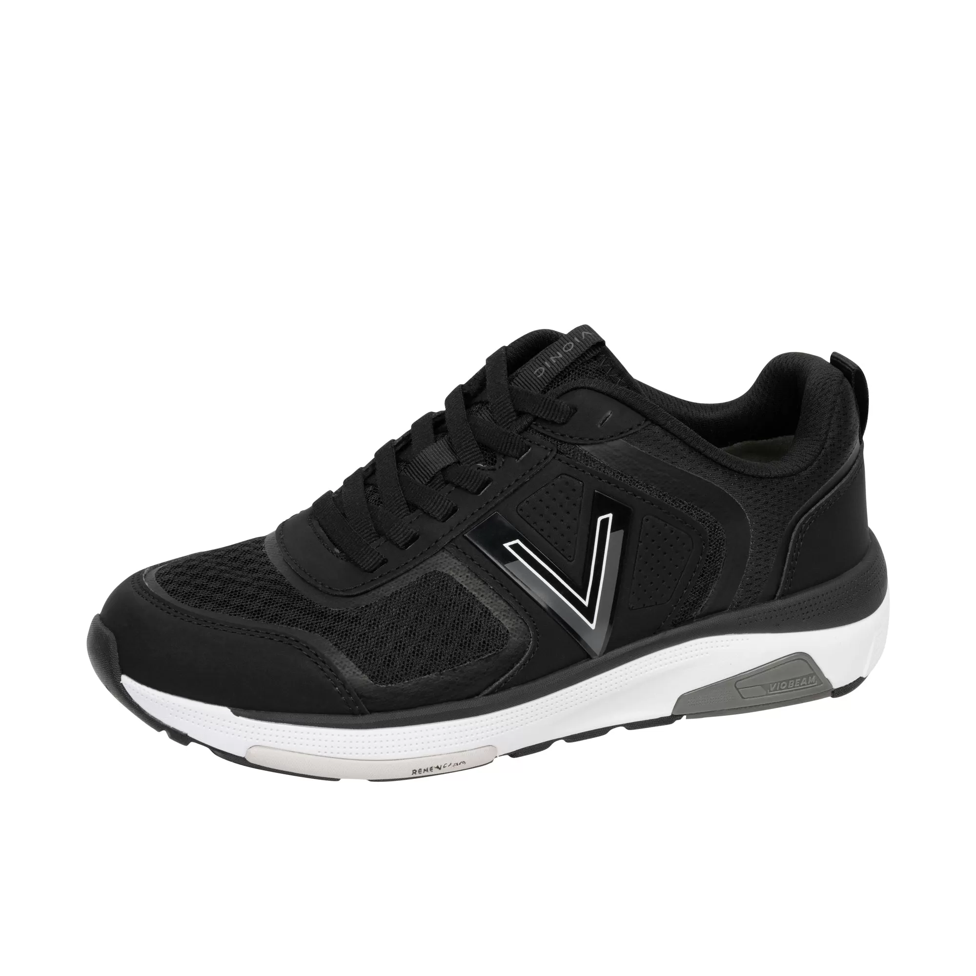 Vionic Womens Walk Strider Black Charcoal